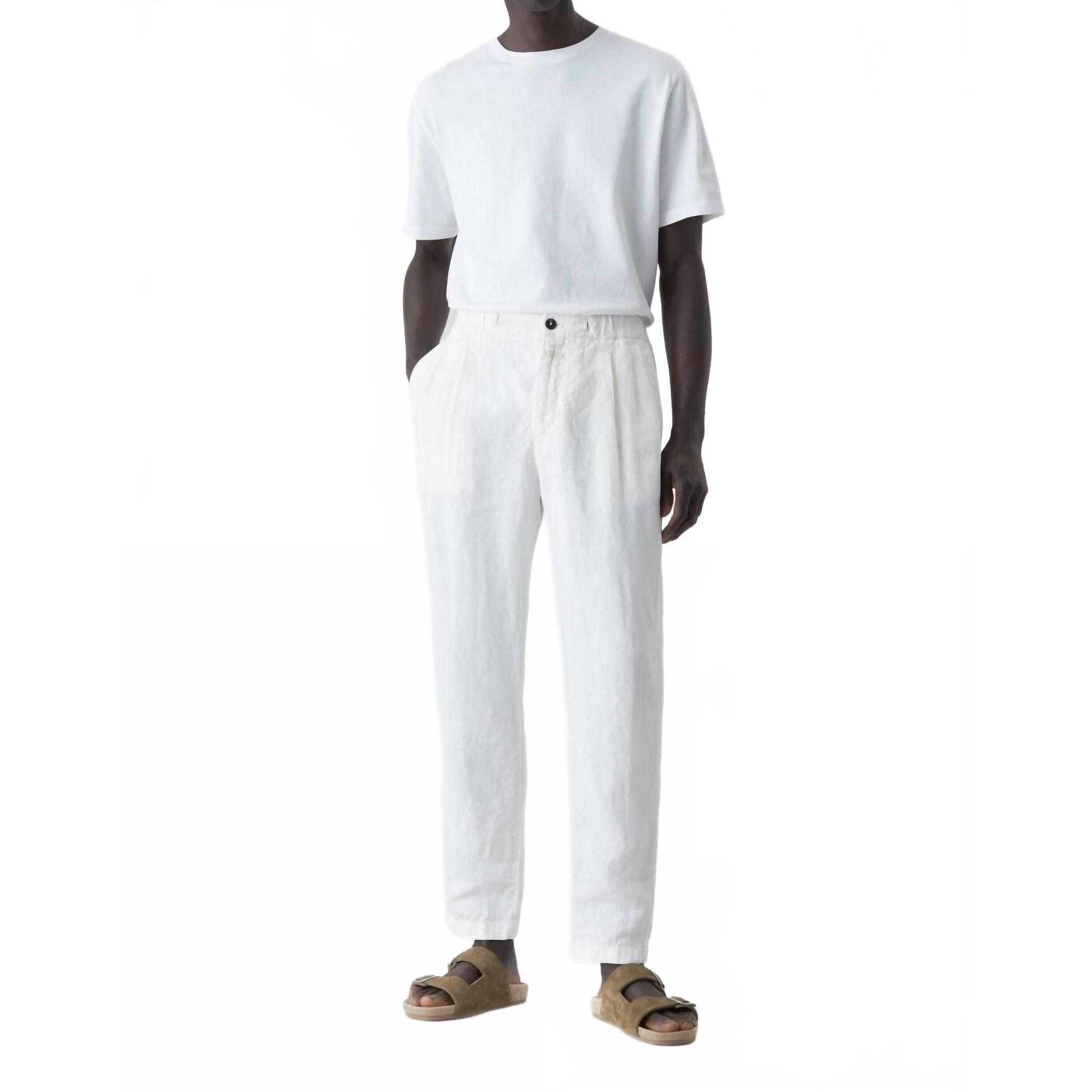 New Closed Vigo Tapered Leg Pants In Ivory